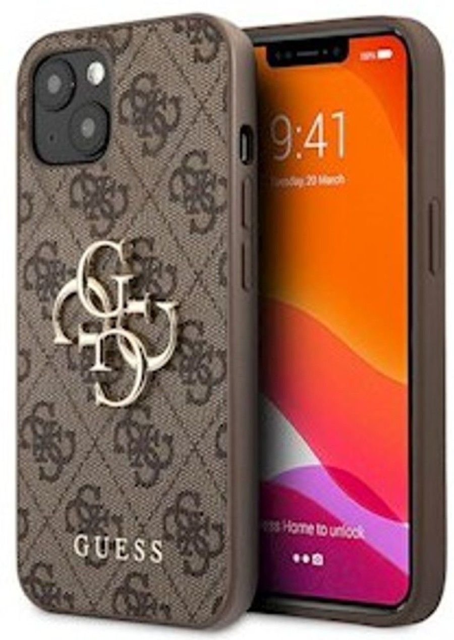 Iphone Guess Kuoret & Kotelot | Guess 4G Big Metal -Logo (Iphone 13 Pro Max) - Bla