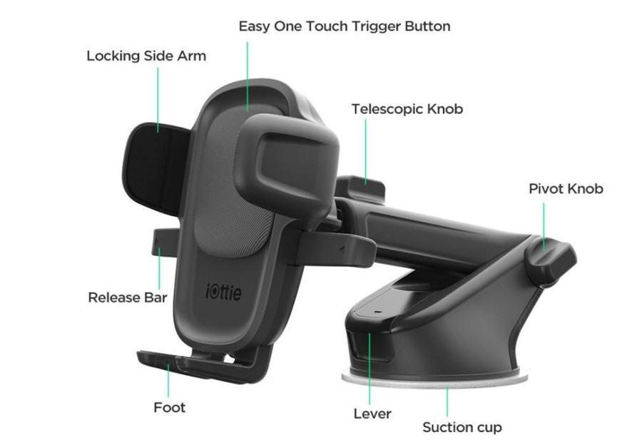 Iphone iOttie Iphone 13 Mini | Iottie Easy One Touch 5 Dash & Windshield Mount