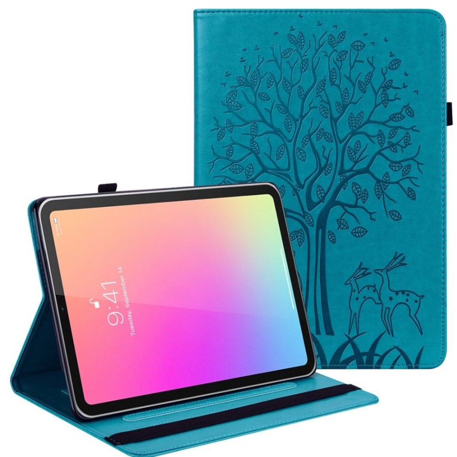 Ipad Trolsk Kuoret & Kotelot | Trolsk Imprint Tree & Deer Cover (Ipad Mini 6)