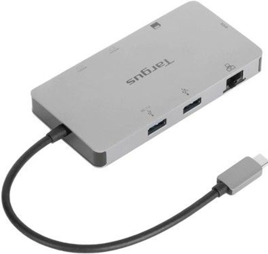 Mac Targus Haaroittimet | Targus Usb-C Dual Hdmi 4K -Telakointiasema, 100 W Pd Pass-Thru