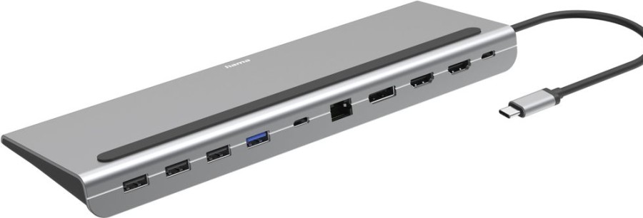 Mac Hama Haaroittimet | Hama Usb-C-Telakointiasema 10 Porttia