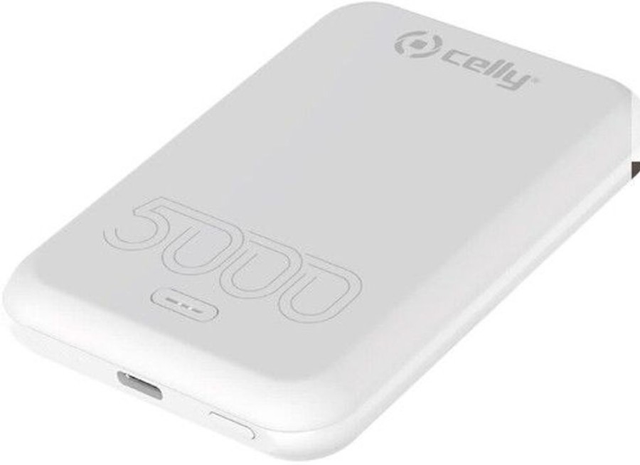 Iphone Celly Varavirtalahteet | Celly Magcharge Evo Power Bank 5000Mah