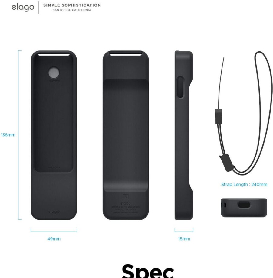 Apple Tv Elago Kuoret & Kotelot | Elago R1 Intelli Case (Siri Remote Gen 3/2)