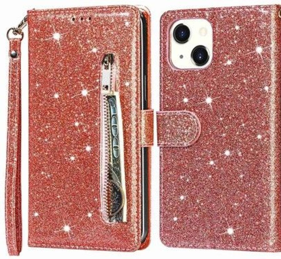 Iphone Trolsk Kuoret | Trolsk Glitter Wallet (Iphone 14)