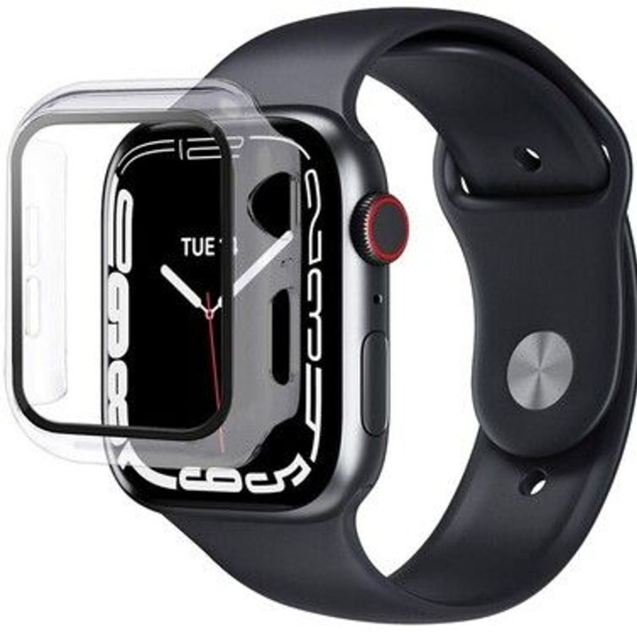 Apple Watch eStuff Sarja 9 | Estuff Titan Shield Full Body (Kello 45 Mm)