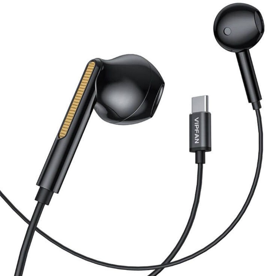 Iphone Vipfan Kuulokkeet & Headsetit | Vipfan M11 Wired In-Ear Usb-C Headset