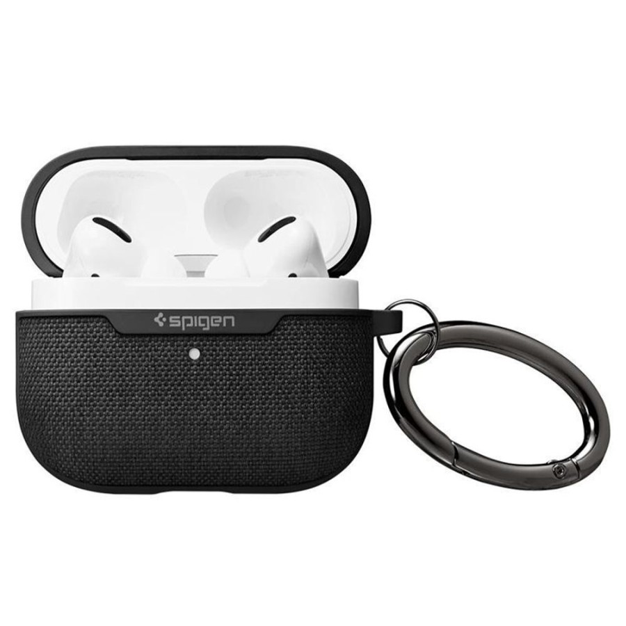 Airpods Spigen Kotelot | Spigen Urban Fit (Airpods Pro) - Musta