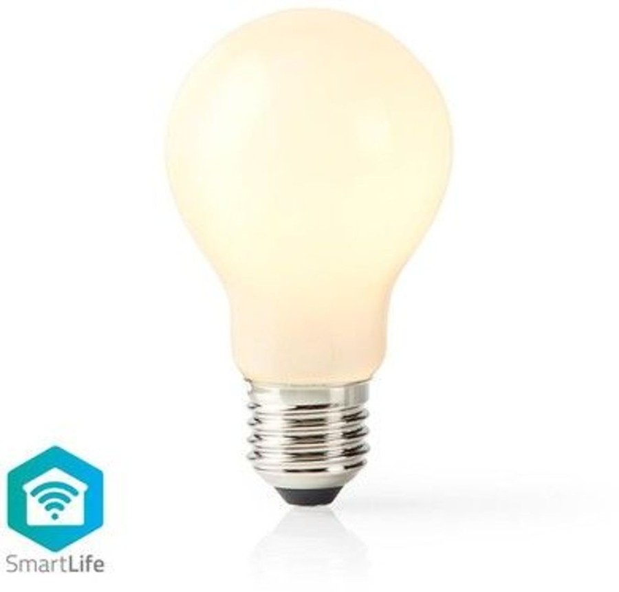 Alykkaat Kodit Nedis Valaistus | Nedis Smartlife Wi-Fi Smart Led-Lamppu E27 A60