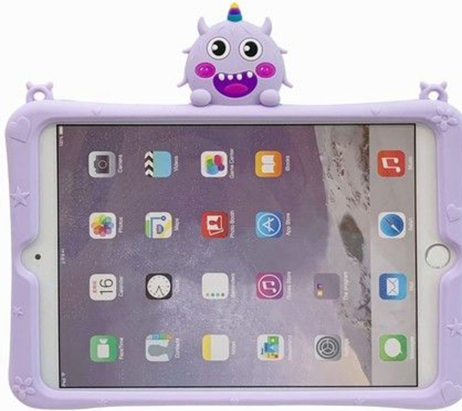 Ipad Trolsk Kuoret & Kotelot | Trolsk Kids Case Hihnalla - Monster (Ipad Mini 6)