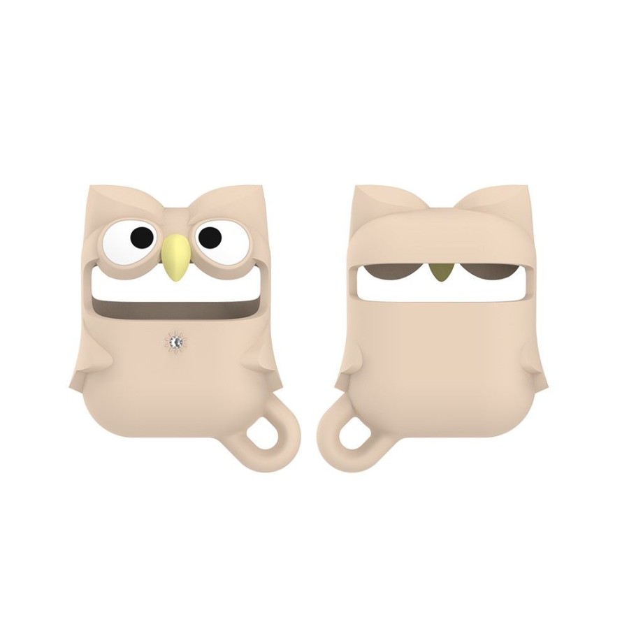 Airpods Kingxbar Kotelot | Kingxbar Cartoon Owl Case (Airpods 1/2)