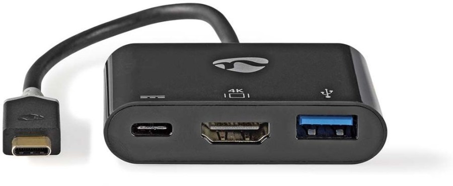 Mac Nedis Haaroittimet | Nedis Usb-C -Moniporttinen Hdmi-Sovitin