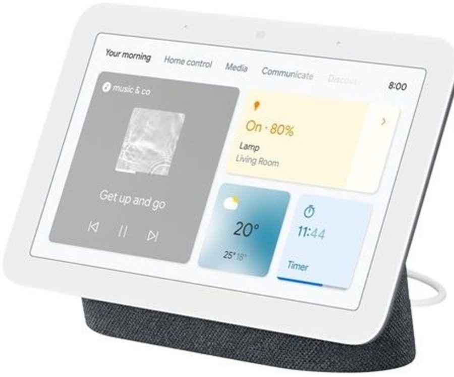 Alykkaat Kodit Google Tukiasemat Ja Keskusyksikot | Google Nest Hub 2Nd Gen - Harmaa