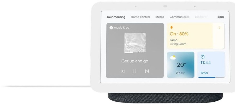 Alykkaat Kodit Google Tukiasemat Ja Keskusyksikot | Google Nest Hub 2Nd Gen - Harmaa