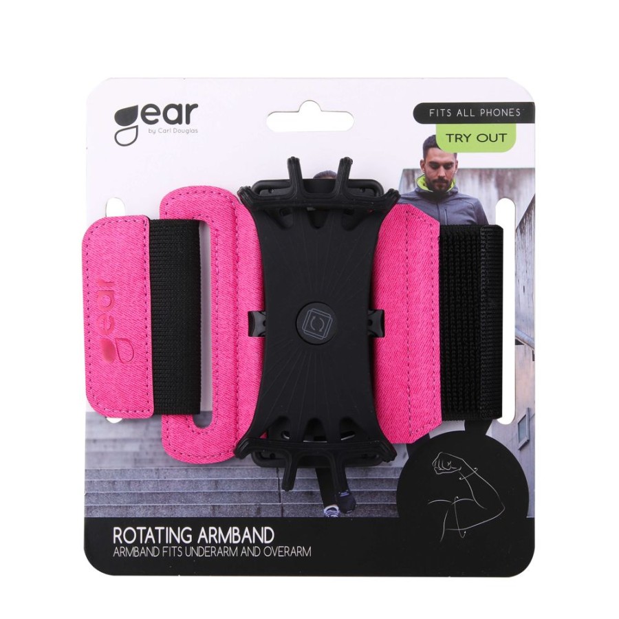 Iphone Gear Kuoret & Kotelot | Gear Rotating Sport Armband (Iphone) - Pinkki