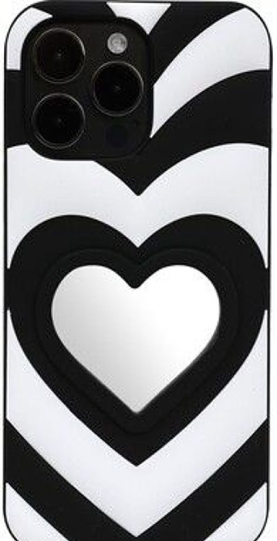 Iphone Trolsk Lastentarvikkeet | Trolsk Heart Mirror Case (Iphone 14 Pro Max)