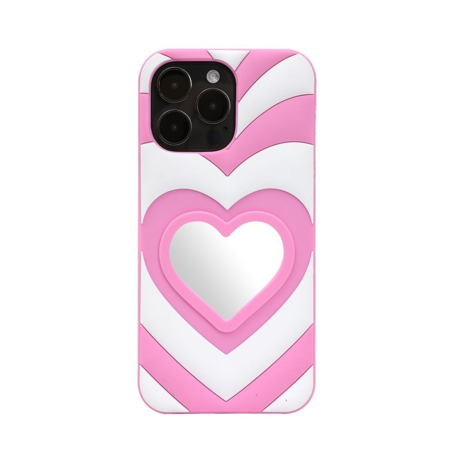 Iphone Trolsk Lastentarvikkeet | Trolsk Heart Mirror Case (Iphone 14 Pro Max)