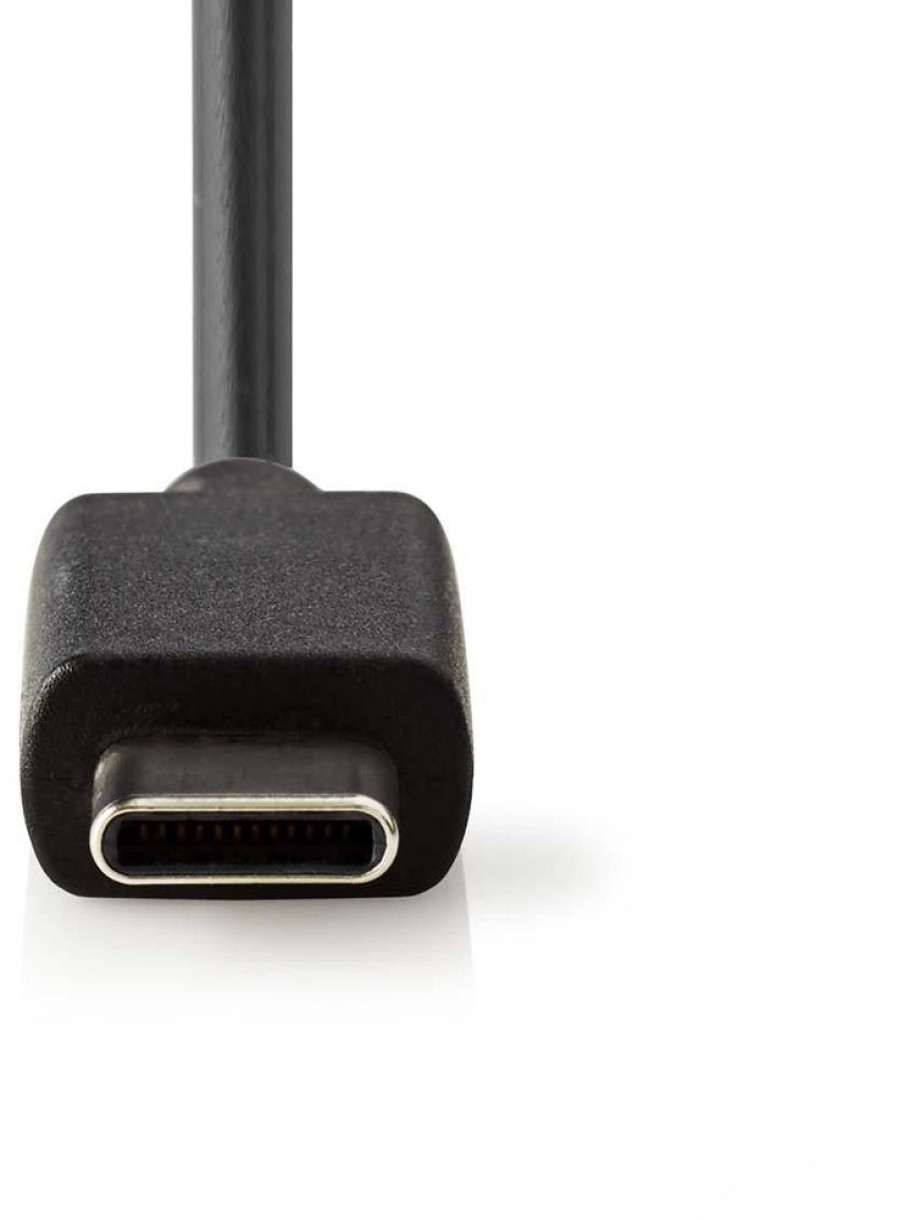 Iphone Nedis Autotarvikkeet | Nedis -Autolaturi Kiintealla Usb-C-Kaapelilla - Musta