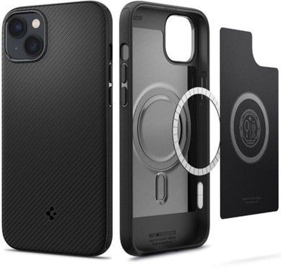 Iphone Spigen Kuoret | Spigen Armor Magfit (Iphone 14) - Musta