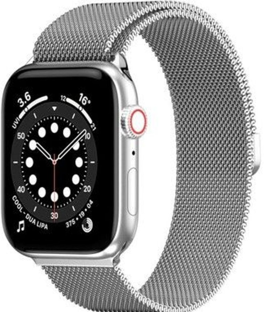 Apple Watch SwitchEasy Series 8 | Switcheasy Mesh Ruostumaton Teraslenkki (Kello 45/44 / 42Mm)