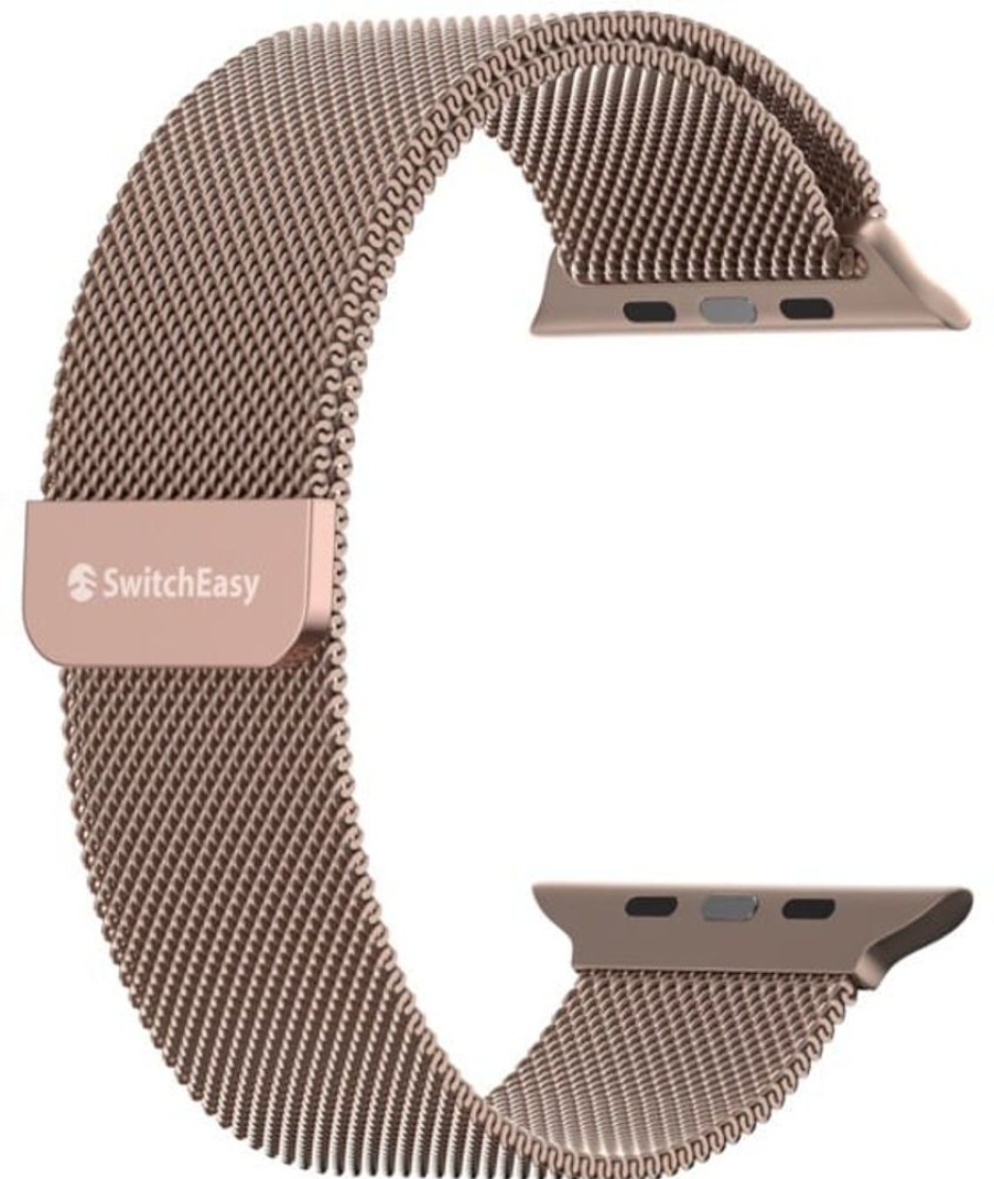 Apple Watch SwitchEasy Series 8 | Switcheasy Mesh Ruostumaton Teraslenkki (Kello 45/44 / 42Mm)