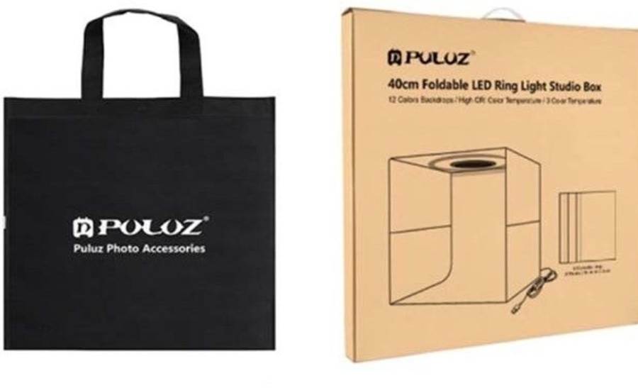 Ipad Puluz Vanhemmat Laitteet | Puluz Pu5041B Photo Studio Led 40Cm