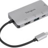 Mac Targus Haaroittimet | Targus Usb-C Hdmi Single Video Hub With 100W Pd Pass-Thru