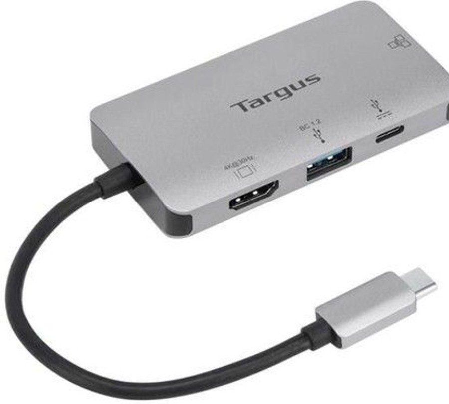 Mac Targus Haaroittimet | Targus Usb-C Hdmi Single Video Hub With 100W Pd Pass-Thru