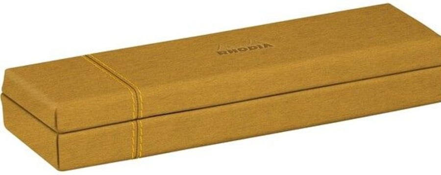 Kotitoimisto Rhodia Tyopoydat & Tarvikkeet | Rhodia Rama Pencil Box Nahkaa