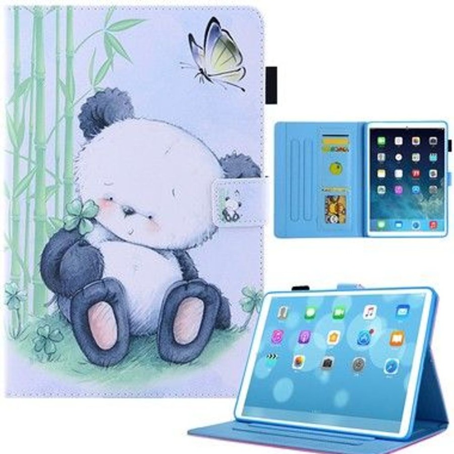 Ipad Trolsk Kuoret & Kotelot | Trolsk Wallet Folio - Cute Panda (Ipad Mini 6)