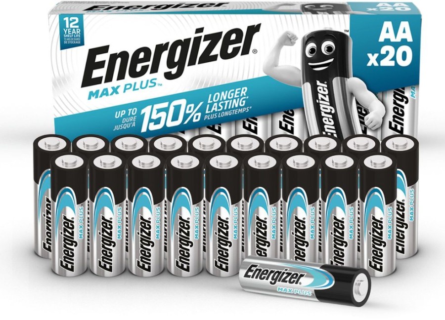 Alykkaat Kodit Energizer Akut | Energizer Max Plus Aa-Paristot 20 Kpl