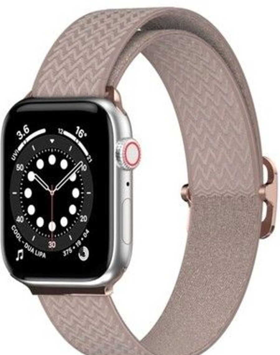 Apple Watch SwitchEasy Series 8 | Switcheasy Wave Elastinen Nylonsilmukka (Kello 45/44 / 42Mm)