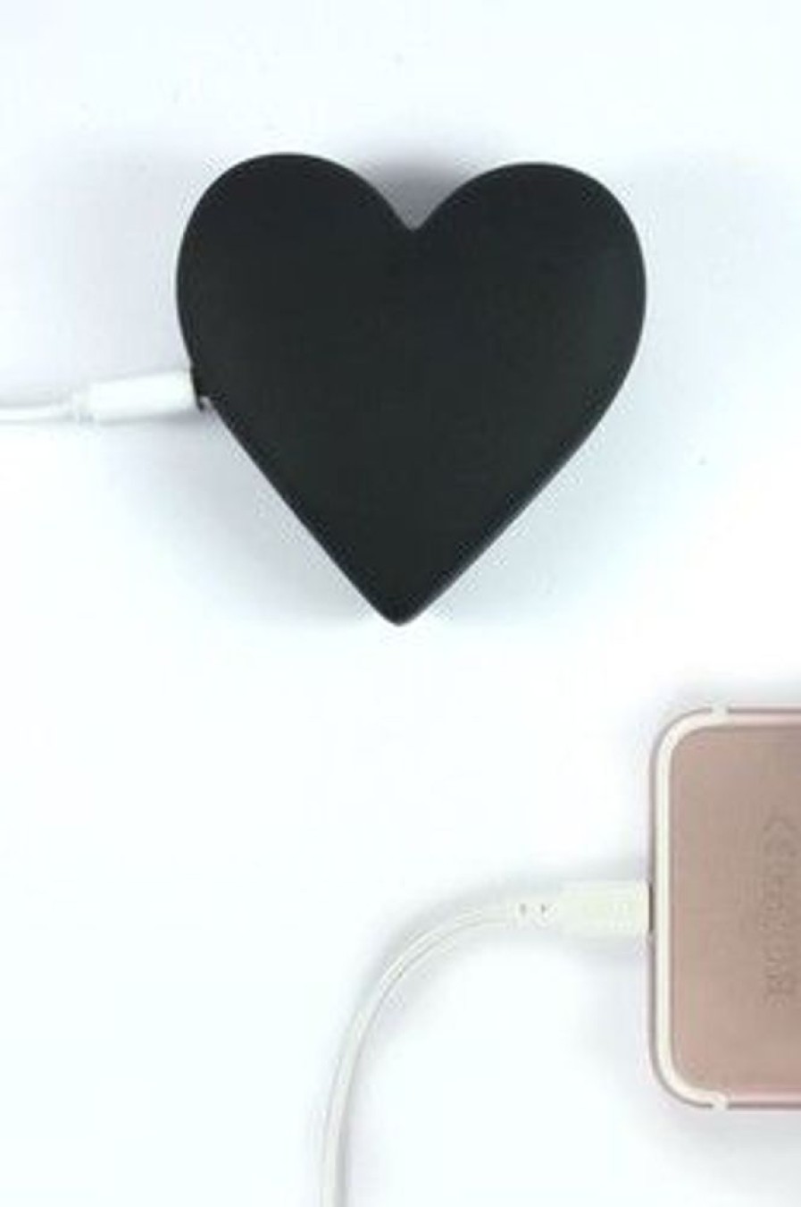 Iphone Mojipower Varavirtalahteet | Mojipower Power Bank Black Heart 2600Mah