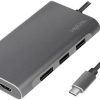 Mac LogiLink Haaroittimet | Logilink Usb 3.2 Gen 1 Usb-C Docking Station 8-Porttinen