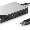 Mac Alogic Haaroittimet | Alogic Usb-C Fusion Alpha 5-In-1 Hub V2