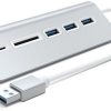 Mac Satechi Haaroittimet | Satechi Usb-A Aluminium Usb 3.0 Hub & Card Reader