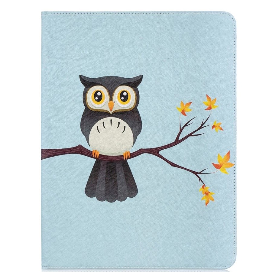 Ipad Trolsk Kuoret & Kotelot | Trolsk Cute Wallet Folio - Owl (Ipad Pro 12,9 (2018))