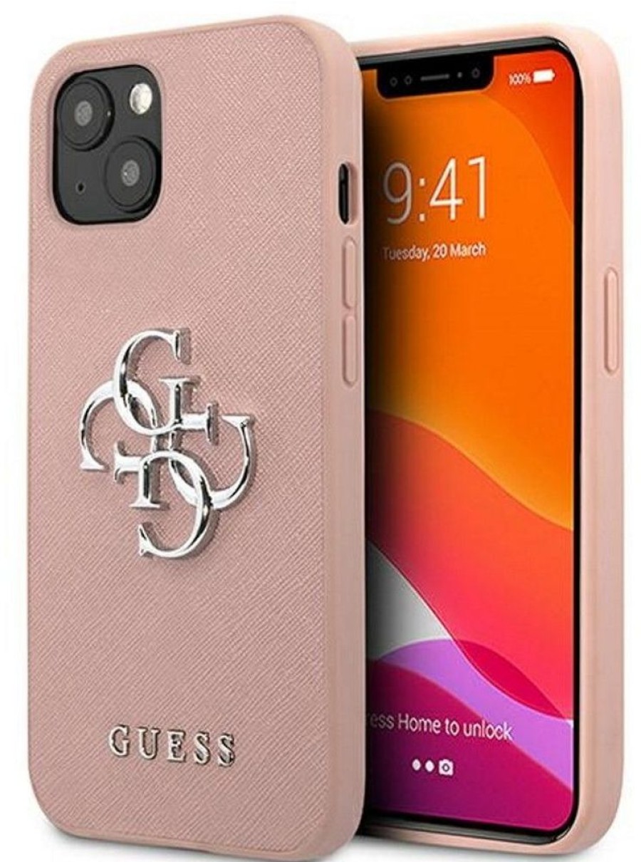 Iphone Guess Kuoret & Kotelot | Guess 4G Saffiano Case (Iphone 13 Pro Max)