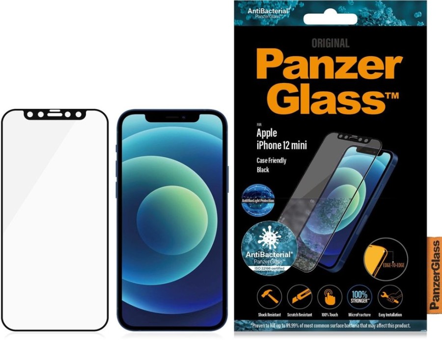 Iphone PanzerGlass Naytonsuojat | Panzer Anti-Bluelight Screen (Iphone 12 Mini)