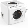 Ipad Allocacoc Laturit | Allocacoc Powercube Original 4-Way 2Xusb