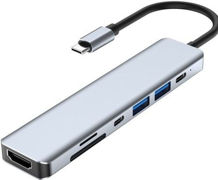 Mac Lippa Haaroittimet | Lippa 7-In-1 87W Usb-C Hub