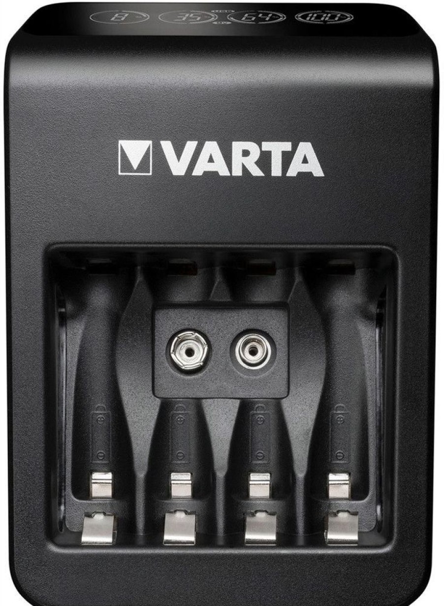 Alykkaat Kodit Varta Akut | Varta Lcd -Pistokeliitanta + Aa / Aaa / 9V + Usb, Sis. 4Xaa