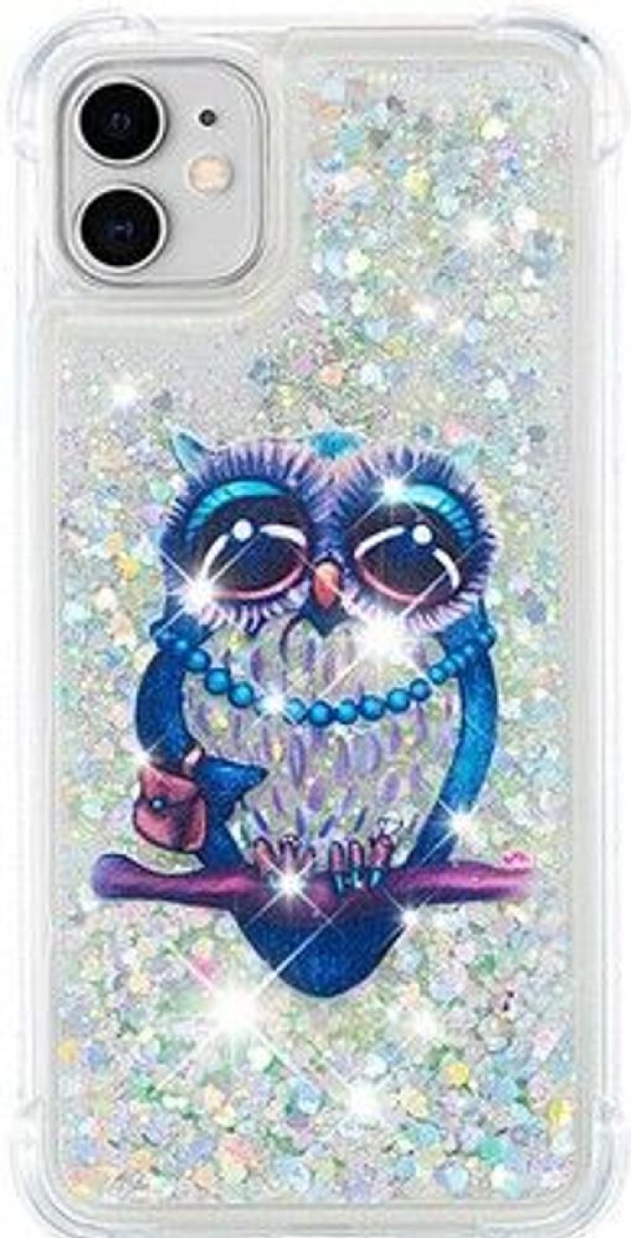 Iphone Trolsk Kuoret & Kotelot | Trolsk Liquid Glitter Case - Pollo (Iphone 11)