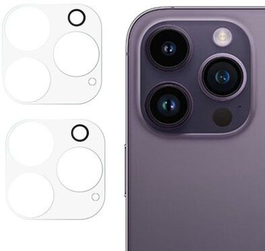 Iphone Trolsk Vanhemmat Laitteet | Trolsk Camera Lens Glass - 2-Pack (Iphone 15 Pro/15 Pro Max)