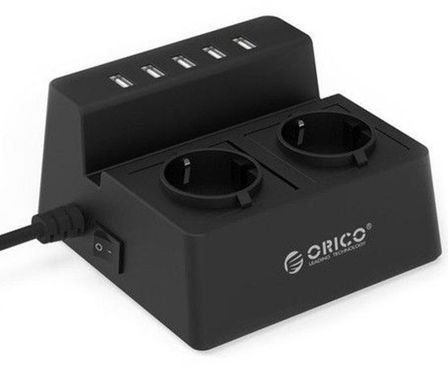 Airpods Orico Lataaminen | Orico Surge Protection 2X 230V Ja 5X Usb-Laturi