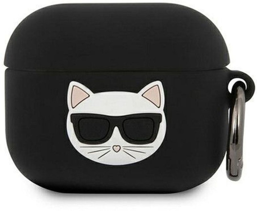 Airpods Karl Lagerfeld Kotelot | Karl Lagerfeld Choupette Silikonikotelo (Airpods 3)