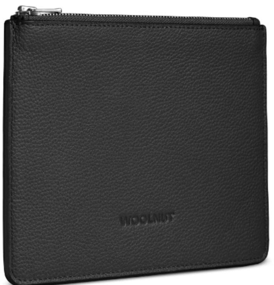 Kotitoimisto Woolnut Kaapelien Hallinta | Woolnut Leather Pouch (Flat)