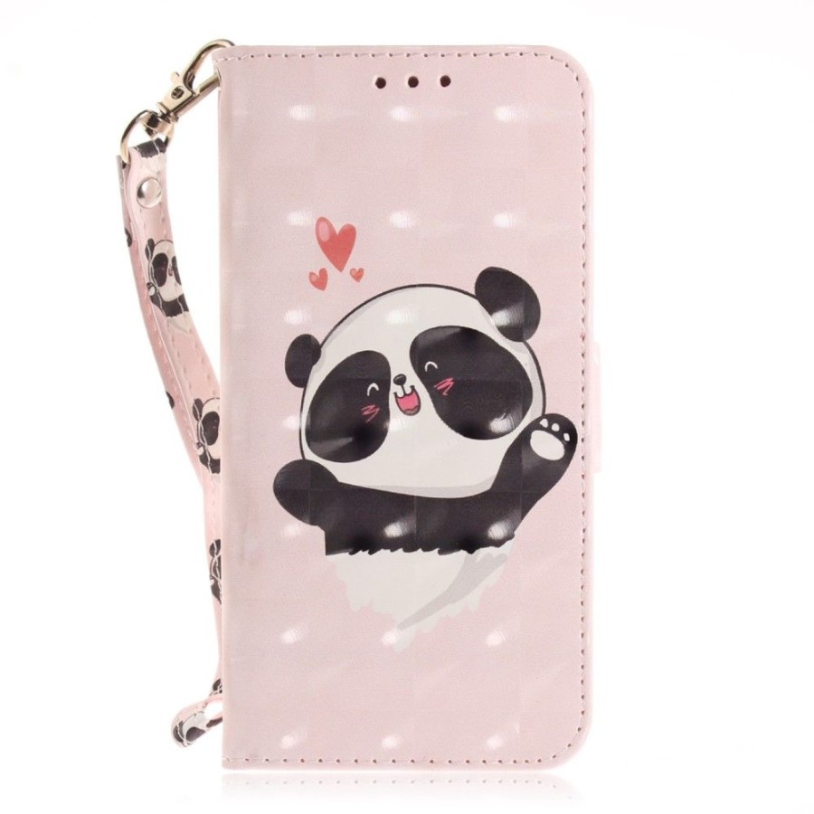 Iphone Trolsk Vanhemmat Laitteet | Trolsk Cute Panda Lompakko (Iphone Se3/Se2/8/7)