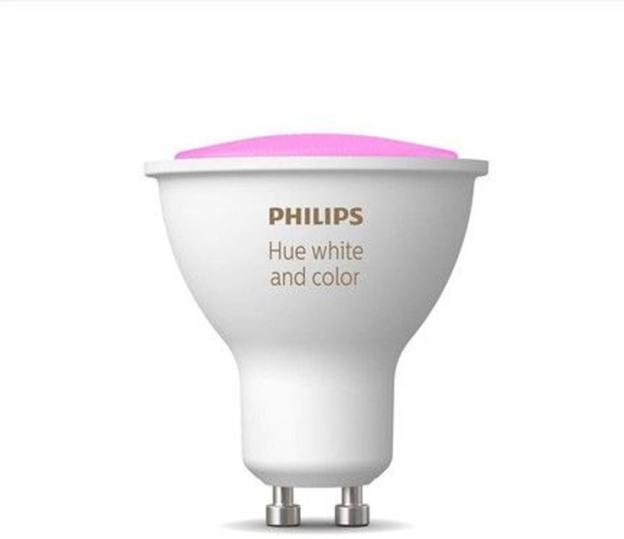 Alykkaat Kodit Philips Valaistus | Philips Hue White And Color Gu10- 1-Pack