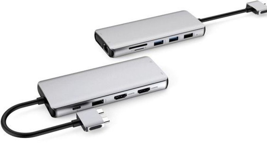 Mac eStuff Haaroittimet | Estuff 12-In-1 Usb-C-Keskitin (Macbook Pro)