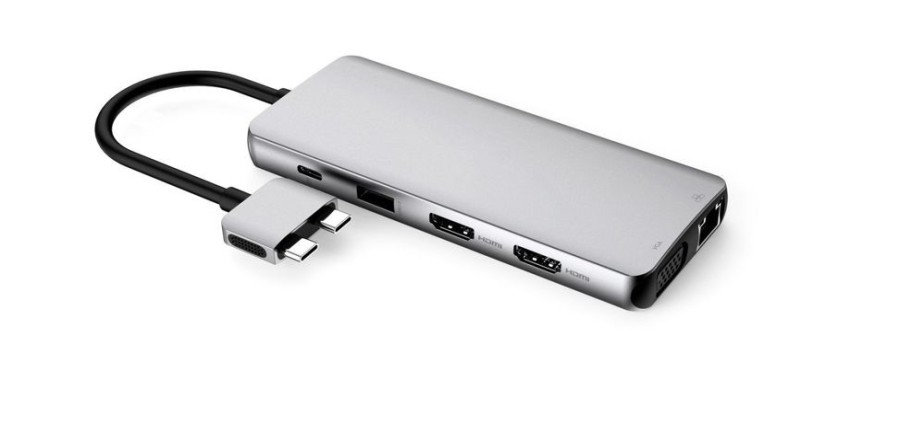 Mac eStuff Haaroittimet | Estuff 12-In-1 Usb-C-Keskitin (Macbook Pro)